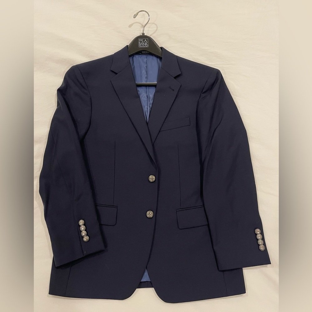 Jos. A. Bank Men’s Navy Blazer, 1905 Collection, 40 RG